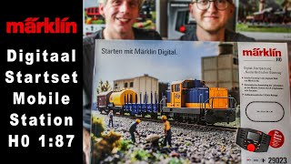 Digitaal starten met modeltreinen  Marklin Mobile Station [upl. by Aes520]