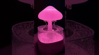 ColorChanging Rain Cloud Humidifier Relaxing Night Light amp Water Drip Sounds [upl. by Rodman659]