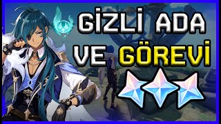 Gizli Ada ve Görevi  Primogem amp Anemoculus  Genshin Impact Türkçe Oynanış [upl. by Robers]