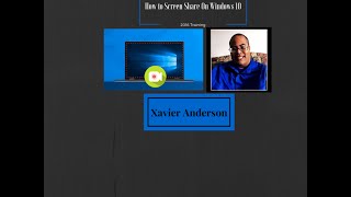 How to Screen Share on Windows 10 [upl. by Nottarts]