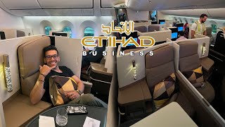 ₹500000 ETIHAD 7879 Business Class Review [upl. by Repooc245]