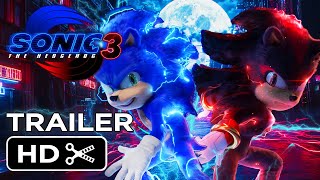 SONIC THE HEDGEHOG 3 2024  Full Teaser Trailer  Paramount Pictures Concept 4K [upl. by Nnagrom]