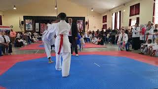 Sadiya Narker at Ashihara Karate Sabaki Challenge Sept 23 [upl. by Alledi]