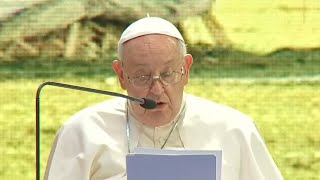 Discurso del Papa Francisco en el encuentro ecuménico e interreligioso en Mongolia [upl. by Ithaman875]