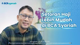 Video Testimoni Nasabah LPS BPIH BCA Syariah [upl. by Airdnassac889]