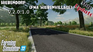 Map Update  Wiebendorf FNA Wiebenvillage  V2010  Farming Simulator 22 [upl. by Akyssej]