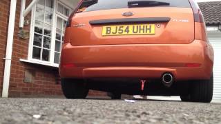 Ford Fiesta 14 Exhaust Test [upl. by Ecyor]