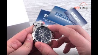 часы Seiko SSC555P1 видео обзор [upl. by Duhl]