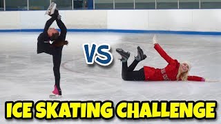 WHO’S BETTER TEENS OR TOTALLY TV ICE SKATING CHALLENGE 2 [upl. by Franciska414]