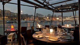 Seine River Dinner Cruise in Paris France [upl. by Davies]