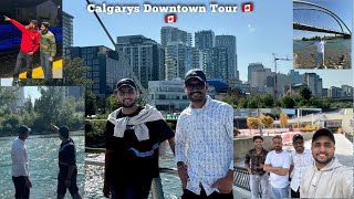 Calgary downtown journey with friends 🇨🇦🇨🇦 Part1  International students  Calgrian life [upl. by Weldon241]