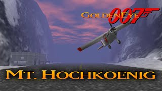 GoldenEye 007 N64  Mt Hochkoenig  00 Agent Custom level [upl. by Assirat]