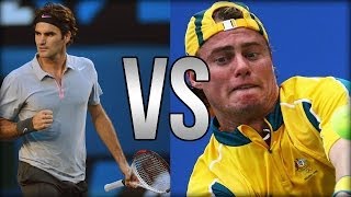 Roger Federer vs Lleyton Hewitt Highlights Final Brisbane International 2014 [upl. by Markman]