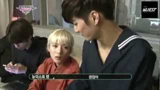 NUEST Ren sings quotWhat is Lovequot EXO  Cut [upl. by Ytteb]