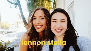 LENNON STELLA Interview fear of being alone writing about relationships growing up on a farm [upl. by Retepnhoj]