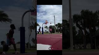 I’m like Zion at the parkzionwilliamson dunk dunkademics firstdunk highlights highjump ididit [upl. by Irvin]