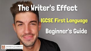 iGCSE First Language English  The Writers Effect Beginners Guide [upl. by Ayikur]