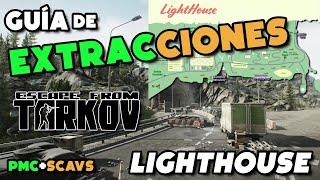 Guía de Extracciones  LIGHTHOUSE  FARO  Escape from Tarkov en Español [upl. by Halian953]