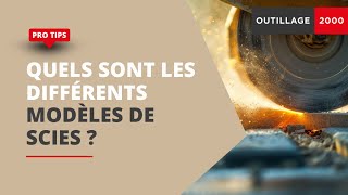 QUELS SONT LES DIFFÉRENTS MODÈLES DE SCIES  🪵 [upl. by Anah793]