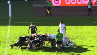 Top 14  7ème journée  Racing 92  Brive 20152016 [upl. by Annahsirhc]