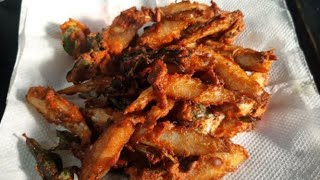 Nethallu Fry  Anchovies Fry  Small Sea Fish Fry  Nethallu in Telugu  Nethilli in Tamil [upl. by Nowad732]