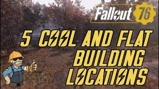 5 Cool and Flat CAMP Building Locations  Fallout 76 [upl. by Hayarahs]