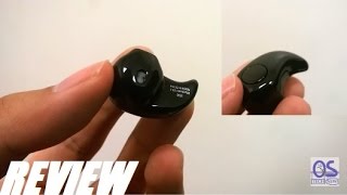 REVIEW S530 Smallest Wireless Mini Bluetooth Earpiece [upl. by Milton629]