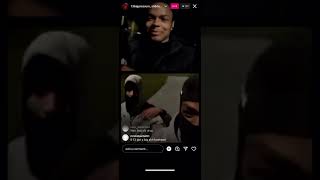 Lil13 And Ape Gang 🦍 Clowning Mozzy Member BOE Sixo On IG Live ‼️ 😱 [upl. by Musser]