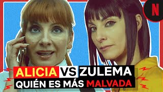 Zulema y la inspectora Sierra sus momentos más malvados  Vis a Vis y La Casa de Papel [upl. by Christophe]