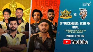 LIVE  Urbanrisers Hyderabad VS Manipal Tigers  Final Match  Legends League Cricket 2023  LLC2023 [upl. by Ojyllek626]