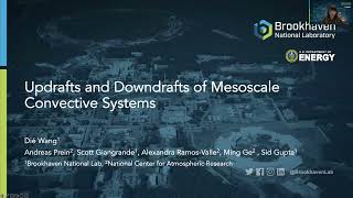 SoMAS  Updrafts and Downdrafts of Mesoscale Convective Systems [upl. by Drareg]