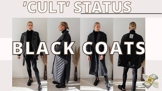 BLACK COATS CULT STATUS JACKETS WORTH INVESTING IN THIS AUTUMNFALL 🍂  Minimal Style [upl. by Nillok]