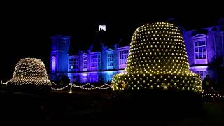 The best Christmas lights ever Blickling Hall National Trust House [upl. by Nylitsirk934]