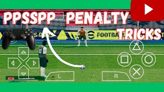 PPSSPP PES 2024 penalty tricks every beginner should know pes2024 [upl. by Sauder]