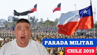 🇲🇽 MEXICANO REACCIONA a la PARADA MILITAR CHILE 2019 🇨🇱🎖️  reaccion chile [upl. by Aohsoj]