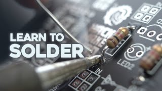 HOW TO SOLDER Beginners Guide [upl. by Notsa650]