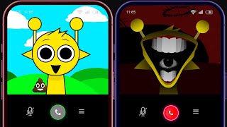 Incredibox Sprunki is calling and scaring Dont pick up the phone [upl. by Anesor]