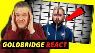 AFTV DT 3 Years Prison Sentence Mark Goldbridge Reaction [upl. by Sul]