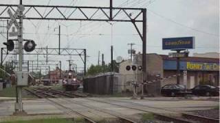 SEPTA Silverliner II IIII IV V Horns on Parade in Lansdale PA July 2010 [upl. by Petersen]