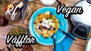 Veganska våfflor [upl. by Aiym]