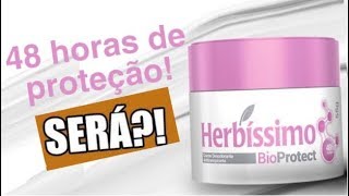 Bioprotect Hibisco – Proteção Progressiva da Herbíssimo  Resenha [upl. by Enaitsirhc]