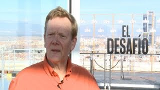 Entrevista a Philippe Petit equilibrista que inspiró El desafío [upl. by Ahsatal504]