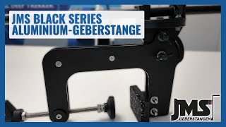 JMS quotBLACK SERIESquot AluminiumGeberstange – HighEnd Geberhalterung mit Drehelement für Live Systeme [upl. by Odlawso]