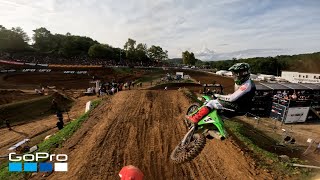 GoPro Tim Gajser Vs Romain Febvre 2023 FIM MXGP Moto 2 from Round 18 Maggiora Italy [upl. by Atiekan]