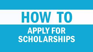 How To Apply For Scholarships [upl. by Idolem]