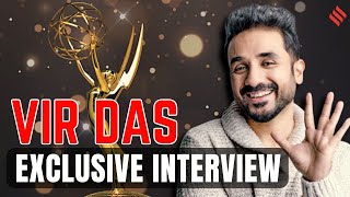 Vir Das Interview Vir Das on Winning Emmy Awards Returning to Acting StandUp Comedy and More [upl. by Nyliahs]