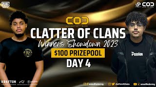 EN CLATTER OF CLANS WINNERS SHOWDOWN 2023  DAY 4  17122023 [upl. by Rayburn632]