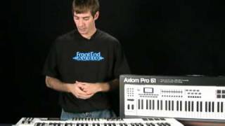 MAudio Axiom Pro 61  FrontEndAudiocom [upl. by Boyt443]