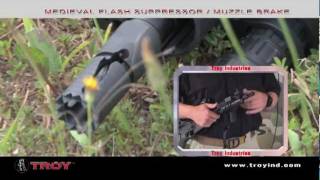 Product Overview Troy Industries Medieval Flash HiderBrake [upl. by Ashby]