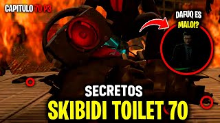 MENSAJE SECRETO 😱 DAFUQ BOOM MALVADO 🤫 SKIBIDI TOILET 70  Skibidi Toilet 70 Parte 3 ANALISIS [upl. by Kitrak338]